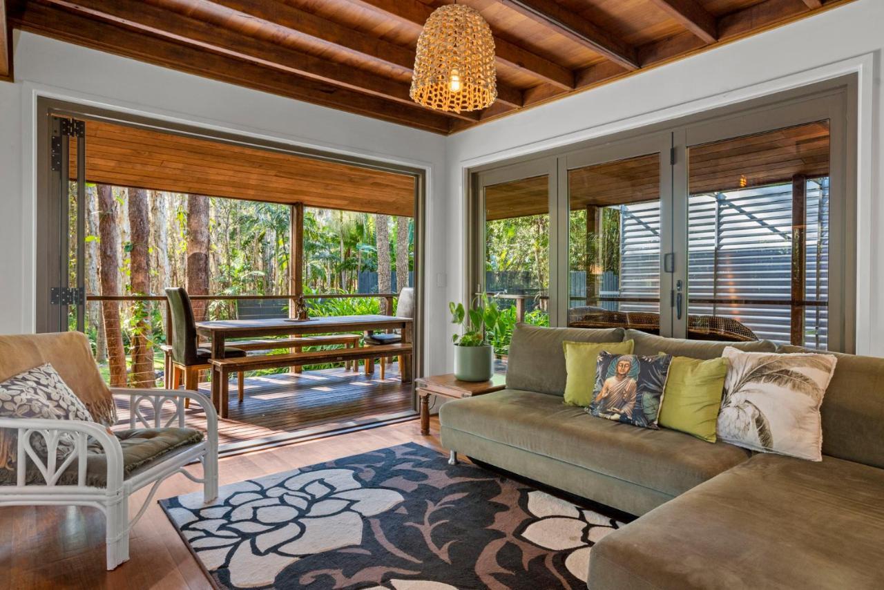 Buddha's Bungalow Teluk Byron Bagian luar foto