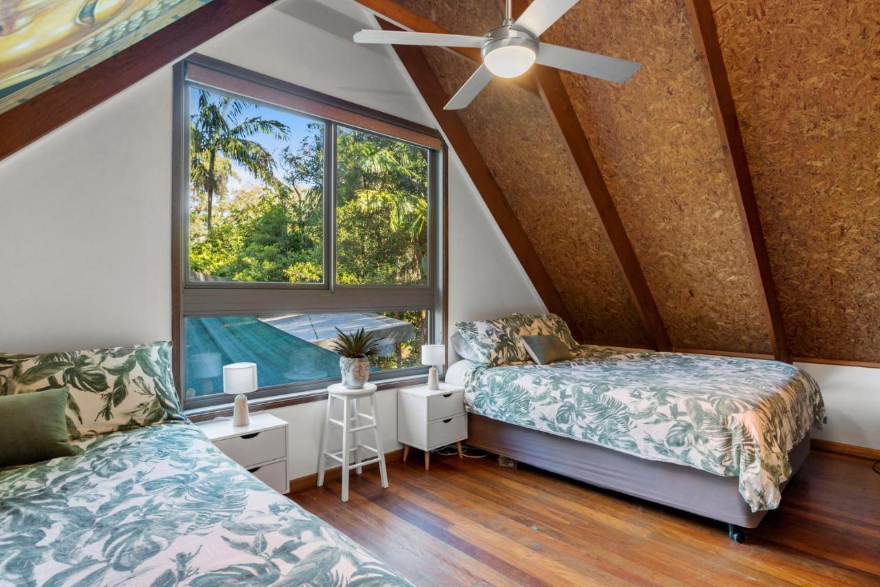 Buddha's Bungalow Teluk Byron Bagian luar foto