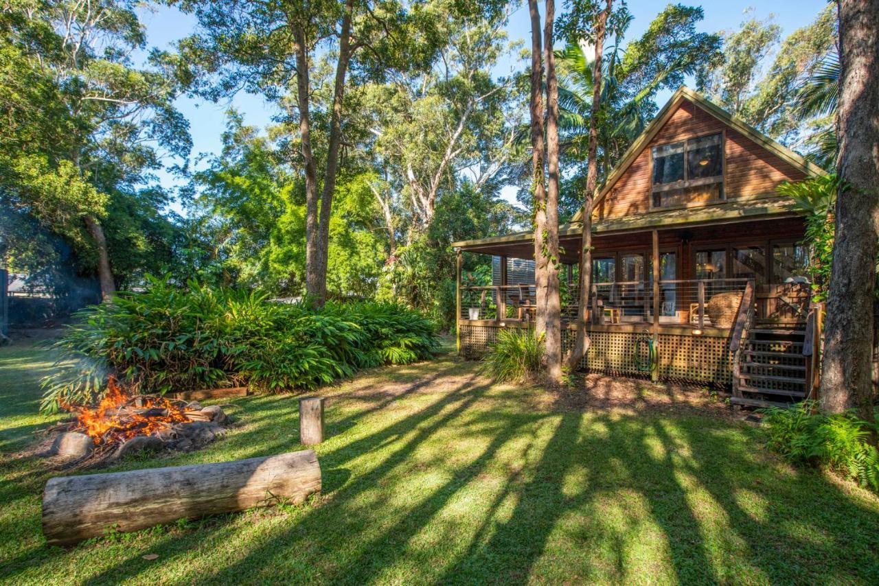 Buddha's Bungalow Teluk Byron Bagian luar foto