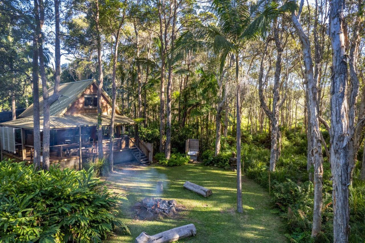 Buddha's Bungalow Teluk Byron Bagian luar foto